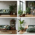 25 Black Wood and Green Decor Ideas for Earthy Modern Homes