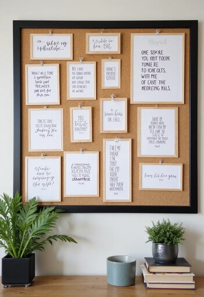 25 Black and Wood Office Decor Ideas That Boost Productivity 38 25 Black and Wood Office Decor Ideas That Boost Productivity - 14. Black and Wood Bulletin Board