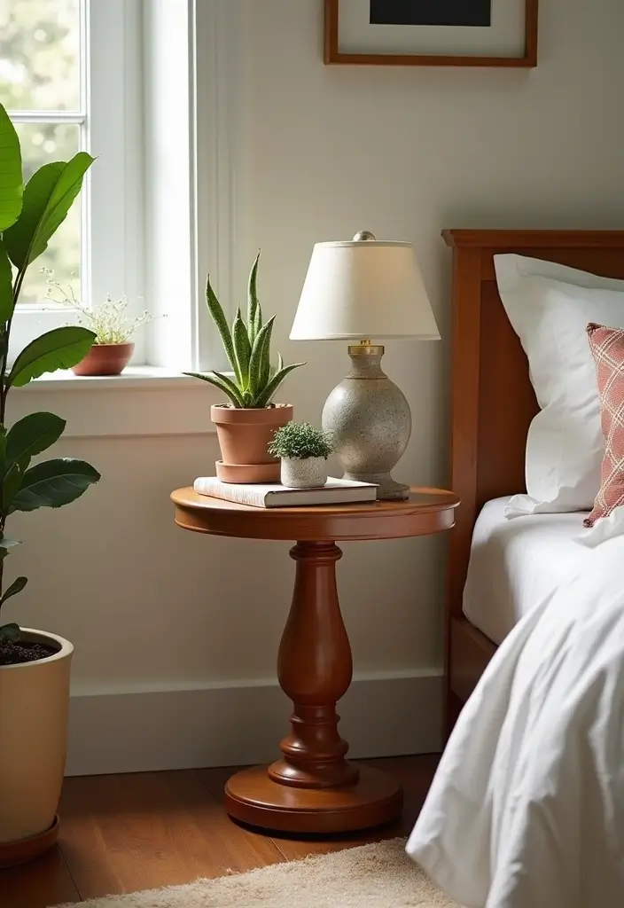25 Cherry Wood Bedroom Furniture Decor Ideas for a Classic Look 80 25 Cherry Wood Bedroom Furniture Decor Ideas for a Classic Look - 16. Cherry Wood Pedestal Table