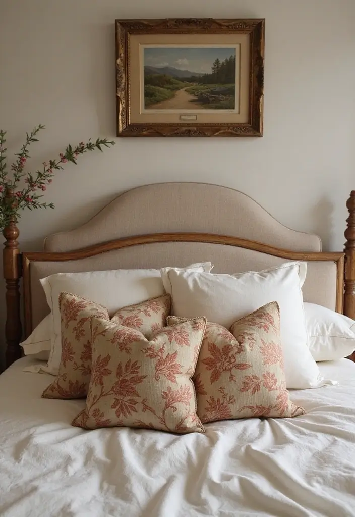 25 Cherry Wood Bedroom Furniture Decor Ideas for a Classic Look 96 25 Cherry Wood Bedroom Furniture Decor Ideas for a Classic Look - 20. Cherry Wood Accent Cushions
