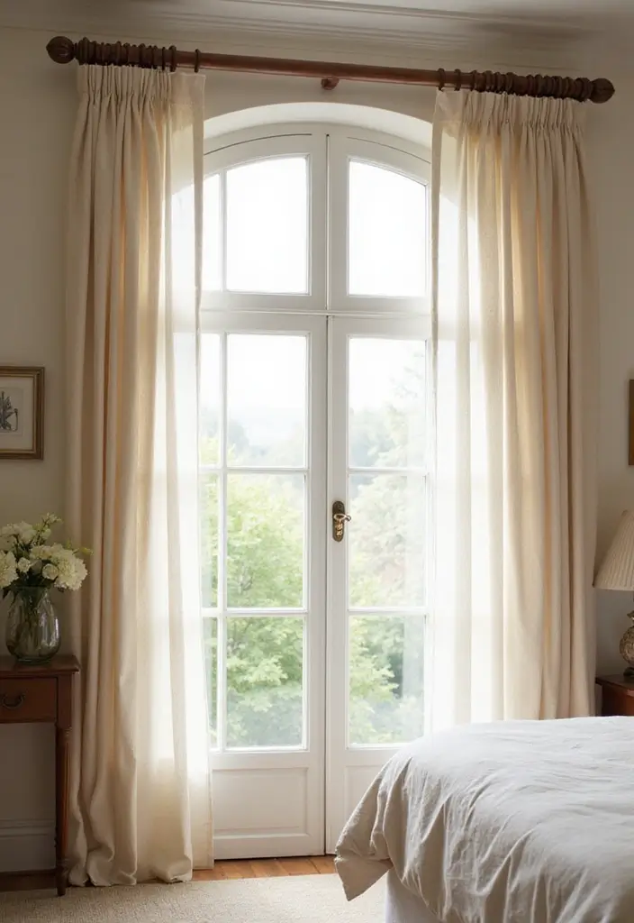 25 Cherry Wood Bedroom Furniture Decor Ideas for a Classic Look 100 25 Cherry Wood Bedroom Furniture Decor Ideas for a Classic Look - 24. Cherry Wood Curtains Rods