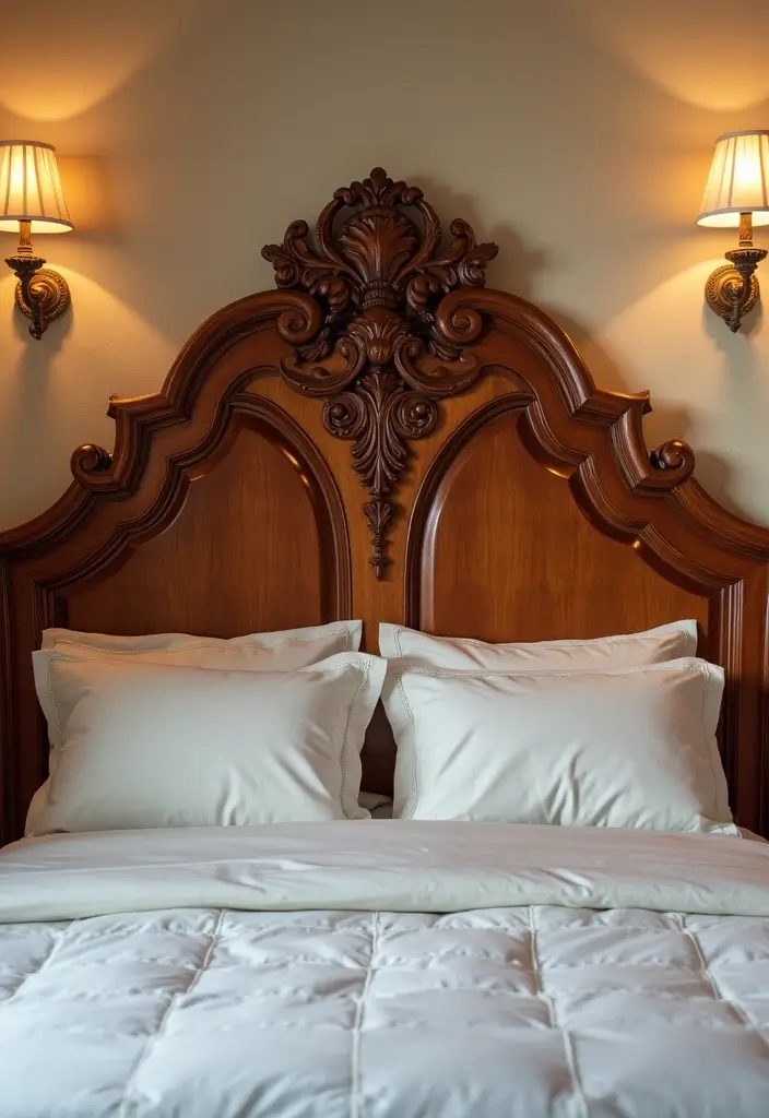 25 Cherry Wood Bedroom Furniture Decor Ideas for a Classic Look 22 25 Cherry Wood Bedroom Furniture Decor Ideas for a Classic Look - 4. Cherry Wood Headboard