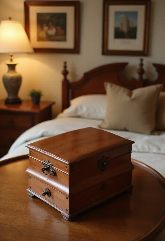 25 Cherry Wood Bedroom Furniture Decor Ideas for a Classic Look 43 25 Cherry Wood Bedroom Furniture Decor Ideas for a Classic Look - 7. Cherry Wood Jewelry Box