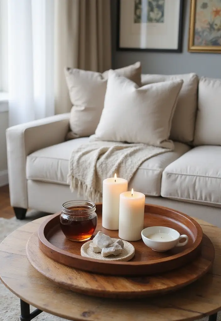 25 Cherry Wood Living Room Decor Ideas That Add Rich Warmth 27 25 Cherry Wood Living Room Decor Ideas That Add Rich Warmth - 11. Cherry Wood Decorative Trays