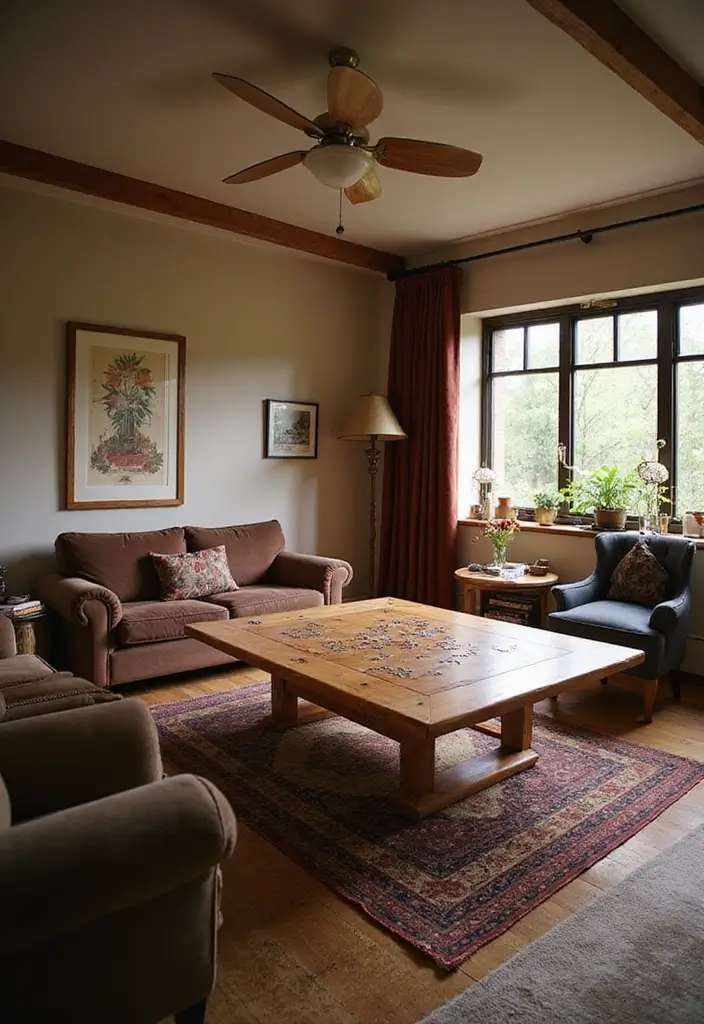 25 Cherry Wood Living Room Decor Ideas That Add Rich Warmth 53 25 Cherry Wood Living Room Decor Ideas That Add Rich Warmth - 23. Cherry Wood Puzzle or Game Table