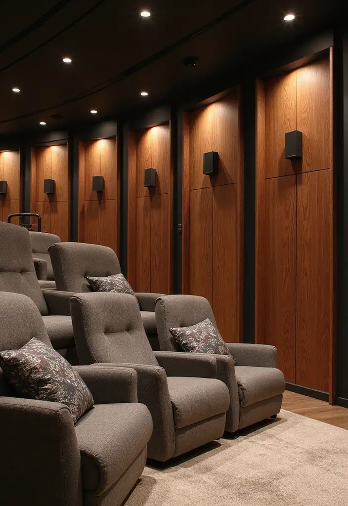 25 Creative Wood Wall Design Ideas for Modern Interiors 18 25 Creative Wood Wall Design Ideas for Modern Interiors - 10. Acoustic Wood Panels for Sound Absorption