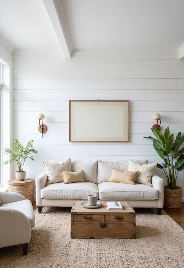 25 Creative Wood Wall Design Ideas for Modern Interiors 17 25 Creative Wood Wall Design Ideas for Modern Interiors - 9. Shiplap for a Classic Touch