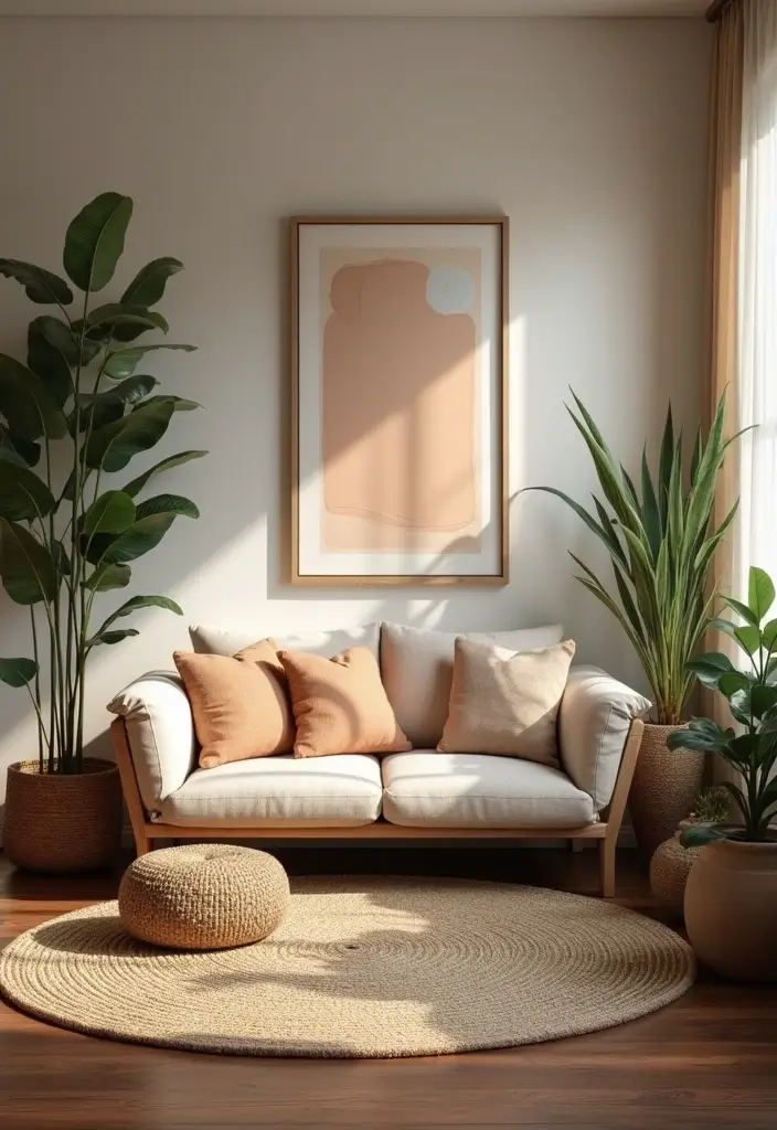 25 Dark Brown Wood Floor Living Room Decor Ideas for a Warm Modern Look 22 25 Dark Brown Wood Floor Living Room Decor Ideas for a Warm Modern Look - 4. Earthy Color Palettes