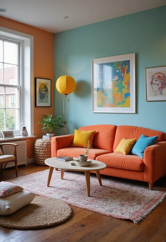 25 Decor Ideas That Match Perfectly with Dark Wood Floors 66 25 Decor Ideas That Match Perfectly with Dark Wood Floors - 24. Playful Decor for a Fun Atmosphere