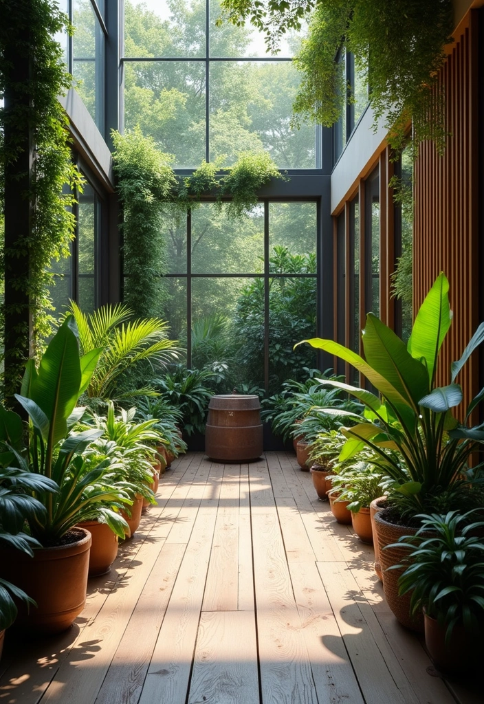 25 Decor Ideas That Match Perfectly with Dark Wood Floors 73 25 Decor Ideas That Match Perfectly with Dark Wood Floors - 25. Merging Indoor and Outdoor Spaces