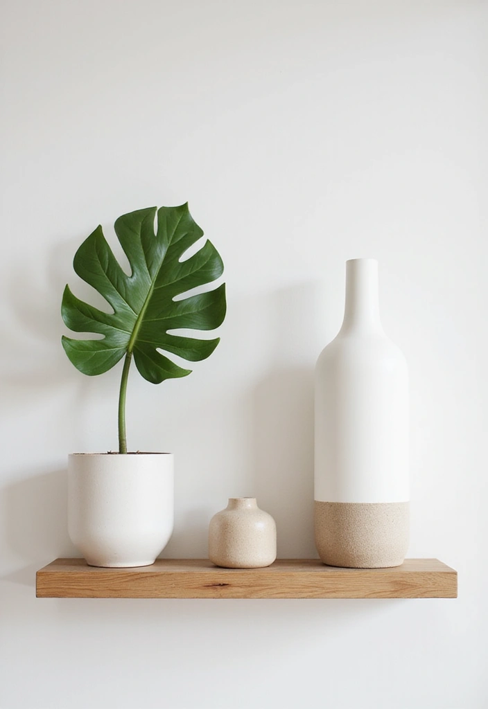 25 Dining Room Shelf Decor Ideas with Wooden Accents 39 25 Dining Room Shelf Decor Ideas with Wooden Accents - 19. Minimalist Approach