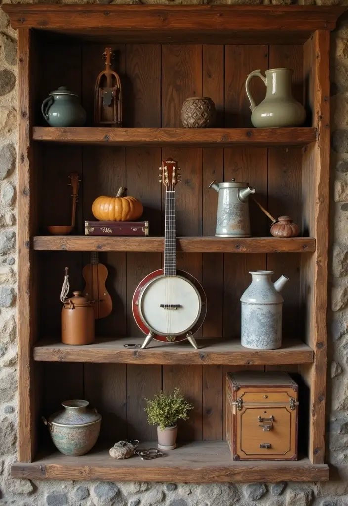 25 Dining Room Shelf Decor Ideas with Wooden Accents 50 25 Dining Room Shelf Decor Ideas with Wooden Accents - 24. Personal Touches