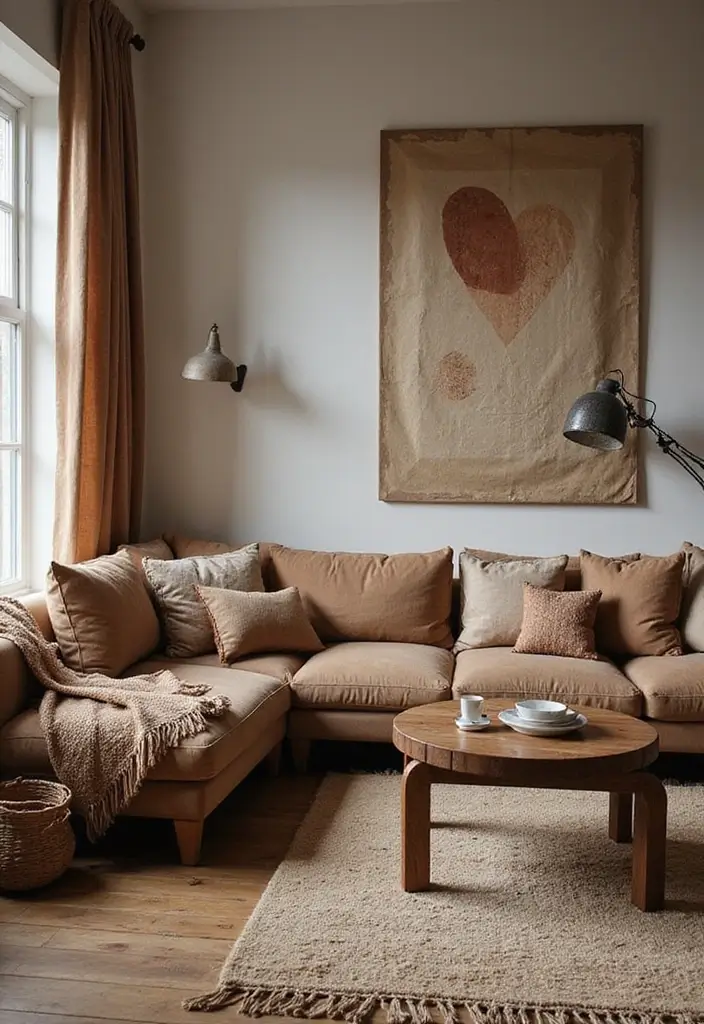 25 Living Room Decor Ideas Featuring Rich Dark Wood Finishes 64 25 Living Room Decor Ideas Featuring Rich Dark Wood Finishes - 22. Dark Wood Accent Pillows and Rugs
