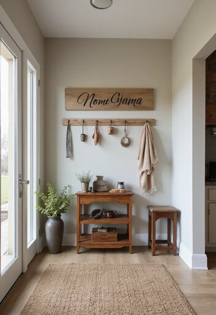 25 Natural Wood Black and White Decor Ideas for Modern Homes 66 25 Natural Wood Black and White Decor Ideas for Modern Homes - 22. Personalized Wood Name Signs
