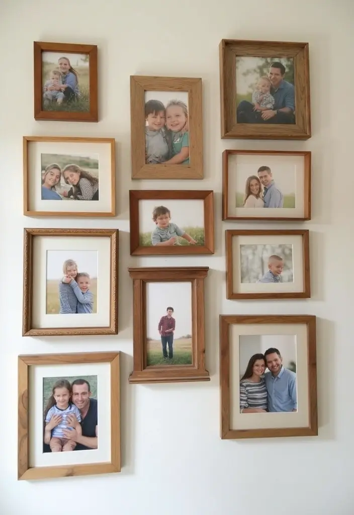 25 Simple DIY Wood Projects for Chic and Affordable Home Decor 15 25 Simple DIY Wood Projects for Chic and Affordable Home Decor - 3. Wooden Picture Frames