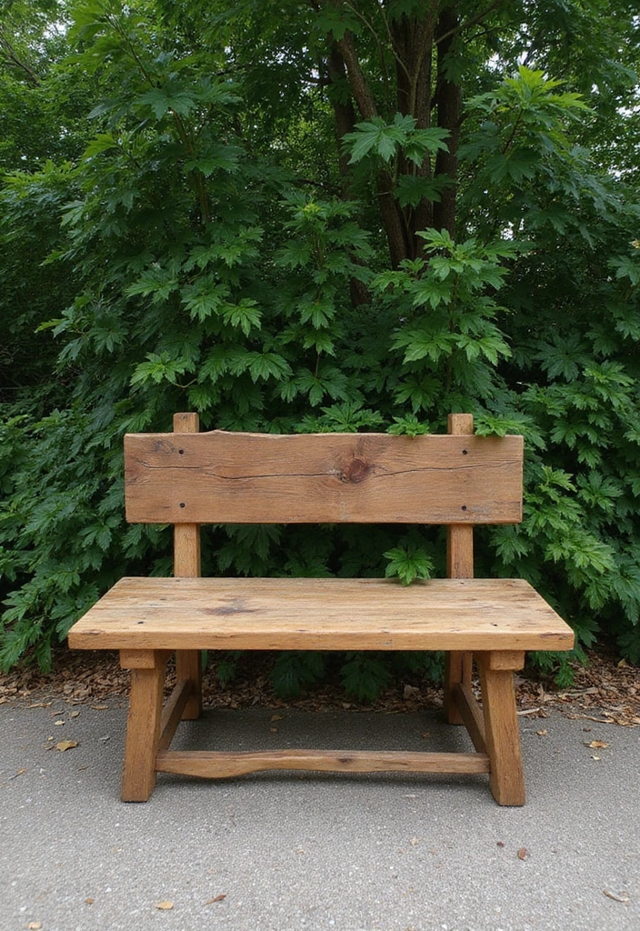 25 Simple DIY Wood Projects for Chic and Affordable Home Decor 36 25 Simple DIY Wood Projects for Chic and Affordable Home Decor - 6. Simple Wood Bench