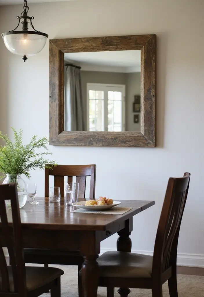 25 Traditional Dining Room Decor Ideas with Dark Wood Accents 73 25 Traditional Dining Room Decor Ideas with Dark Wood Accents - 23. Incorporating Mirrors