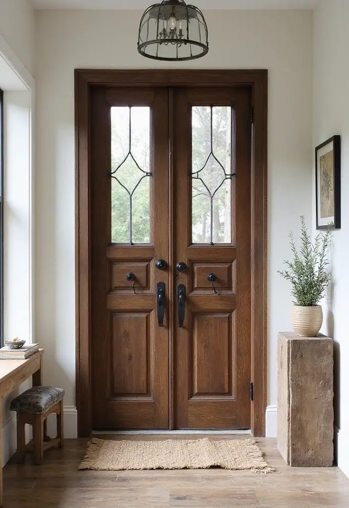25 Wood Decor Ideas That Bring Natural Beauty to Any Space 28 25 Wood Decor Ideas That Bring Natural Beauty to Any Space - 10. Wooden Door Accents