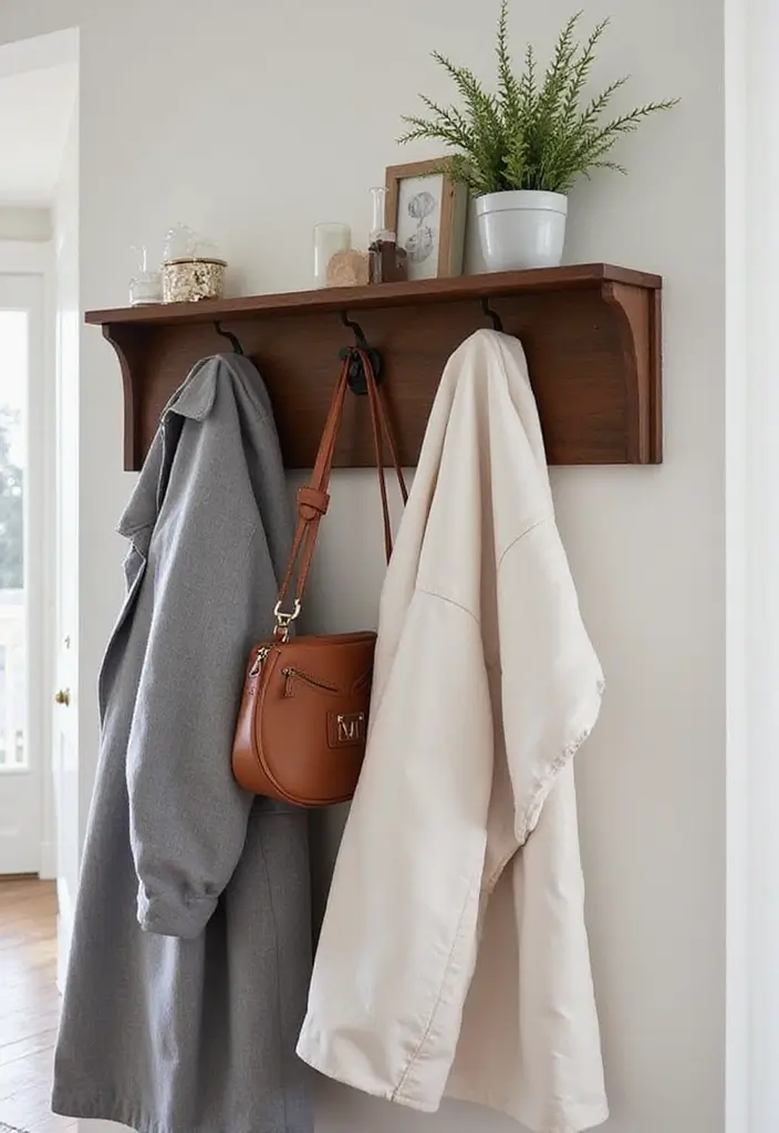 25 Wood Decor Ideas That Bring Natural Beauty to Any Space 35 25 Wood Decor Ideas That Bring Natural Beauty to Any Space - 13. Wooden Wall Hooks