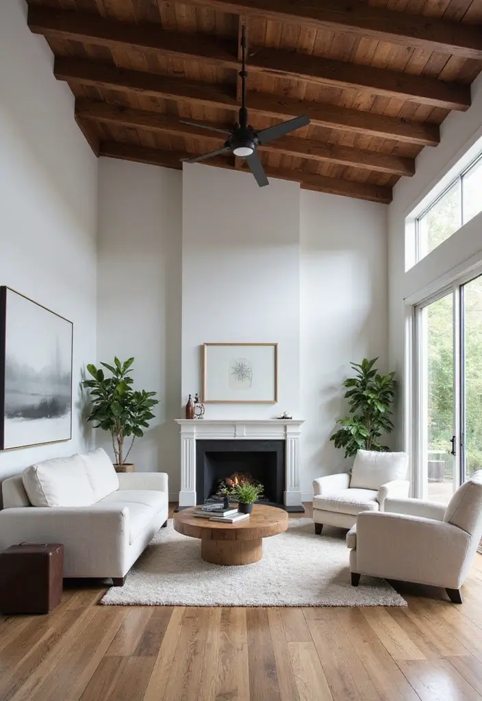 25 Wood Decor Ideas That Bring Natural Beauty to Any Space 16 25 Wood Decor Ideas That Bring Natural Beauty to Any Space - 8. Wood Ceiling Beams