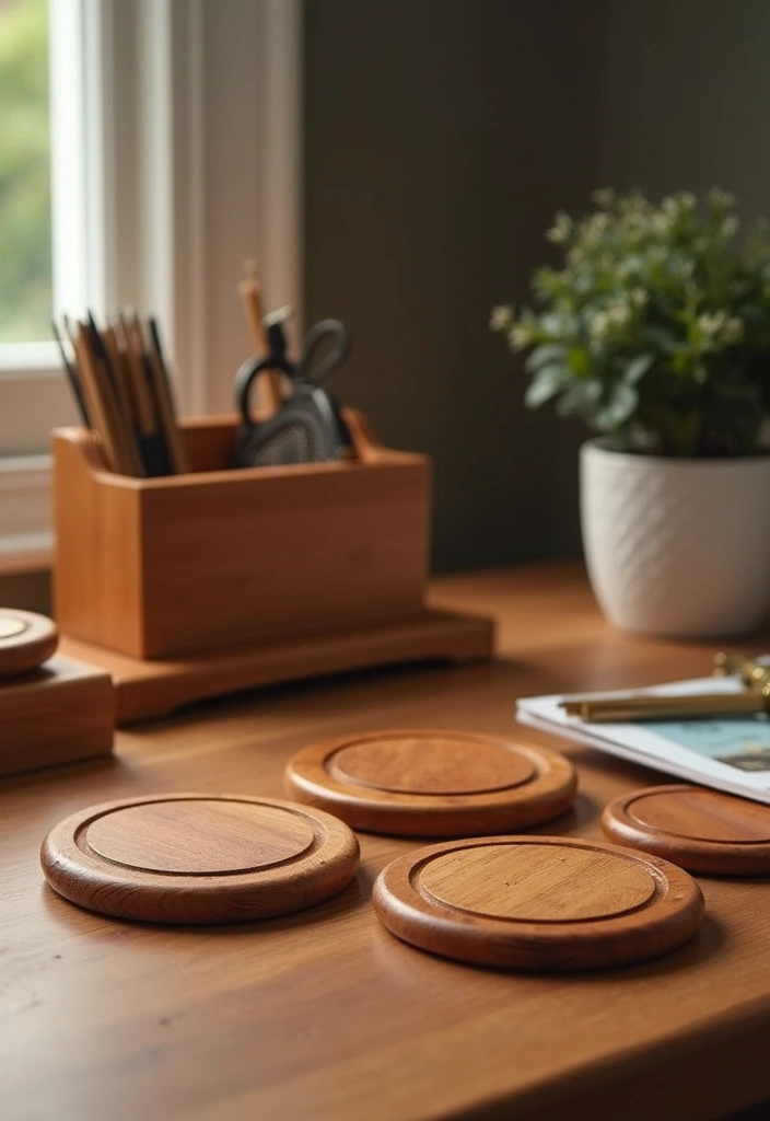 27 Cherry Wood Office Decor Ideas for Warm Workspaces 6 27 Cherry Wood Office Decor Ideas for Warm Workspaces - 4. Cherry Wood Accents