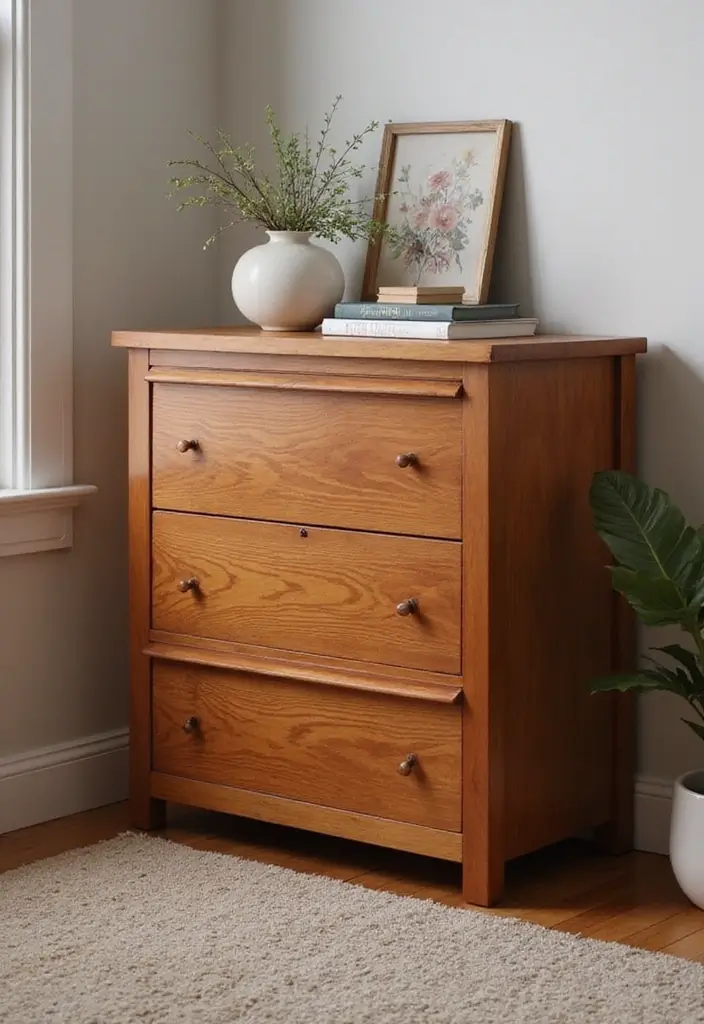 27 Cherry Wood Office Decor Ideas for Warm Workspaces 13 27 Cherry Wood Office Decor Ideas for Warm Workspaces - 5. Cherry Wood Filing Cabinets