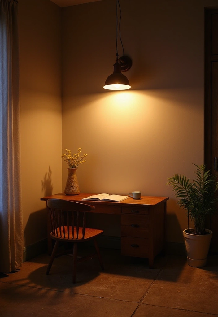 27 Cherry Wood Office Decor Ideas for Warm Workspaces 16 27 Cherry Wood Office Decor Ideas for Warm Workspaces - 8. Cherry Wood Lighting Fixtures