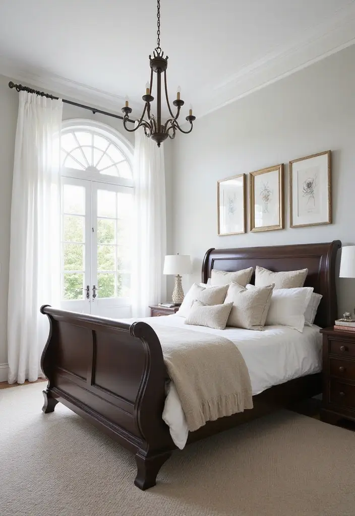 27 Dark Wood and White Decor Ideas for Bright Balanced Interiors 90 27 Dark Wood and White Decor Ideas for Bright Balanced Interiors - 26. Choose Practical Paint Colors