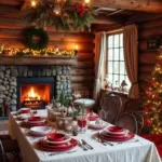 27 Red White and Wood Christmas Decor Ideas for Holiday Warmth