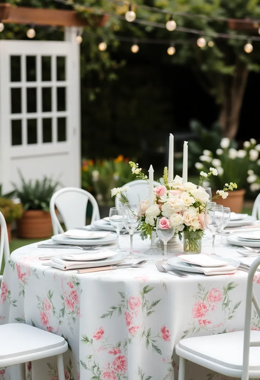 28 Wood Dining Room Table Decor Ideas for Every Season 66 28 Wood Dining Room Table Decor Ideas for Every Season - 20. Elegant Garden Party