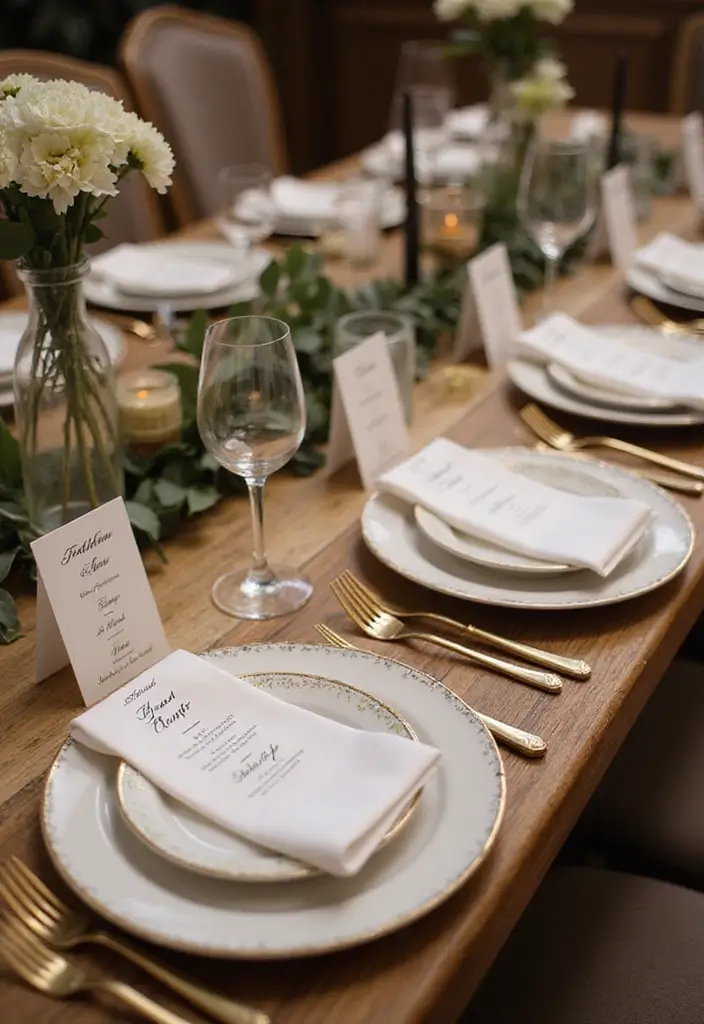 28 Wood Dining Room Table Decor Ideas for Every Season 84 28 Wood Dining Room Table Decor Ideas for Every Season - 24. Bespoke Table Settings