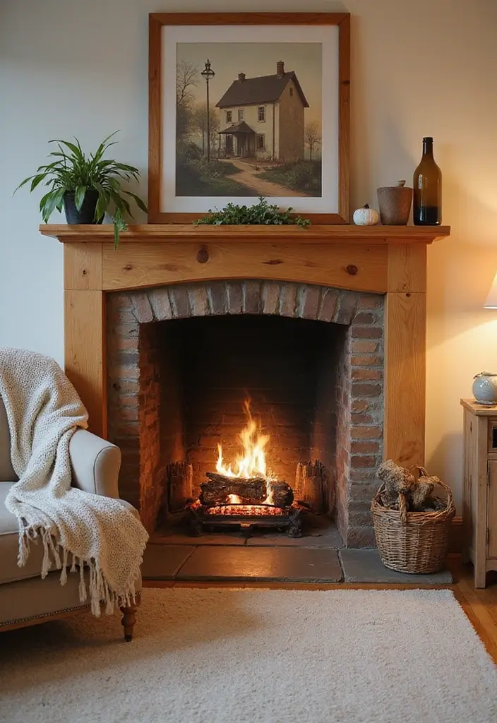 30 Beige and Wood Living Room Decor Ideas for a Soft Natural Style 42 30 Beige and Wood Living Room Decor Ideas for a Soft Natural Style - 16. Cozy Fireplaces