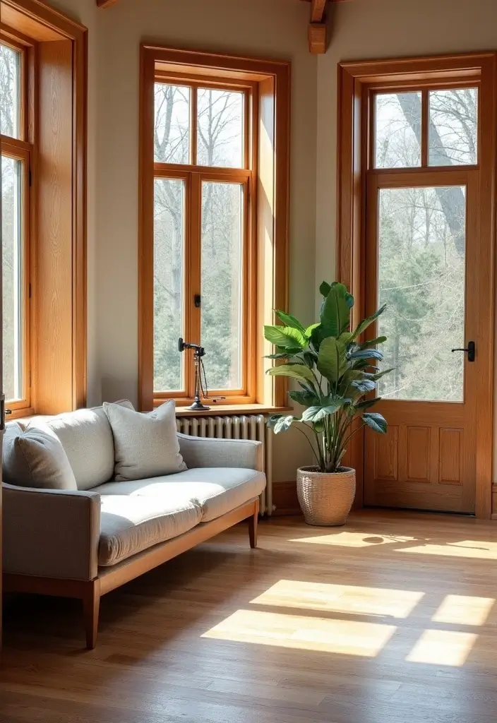 30 Beige and Wood Living Room Decor Ideas for a Soft Natural Style 48 30 Beige and Wood Living Room Decor Ideas for a Soft Natural Style - 20. Natural Wood Trims