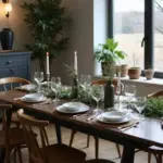 30 Black Wood Dining Table Decor Ideas for Elegant Dining Rooms