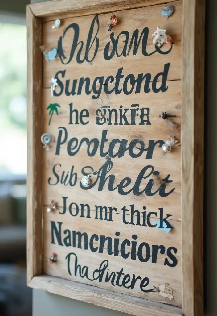 30 DIY Family Wood Sign Ideas for Personalized Wall Decor 54 30 DIY Family Wood Sign Ideas for Personalized Wall Decor - 18. Family Vacation Destination Sign