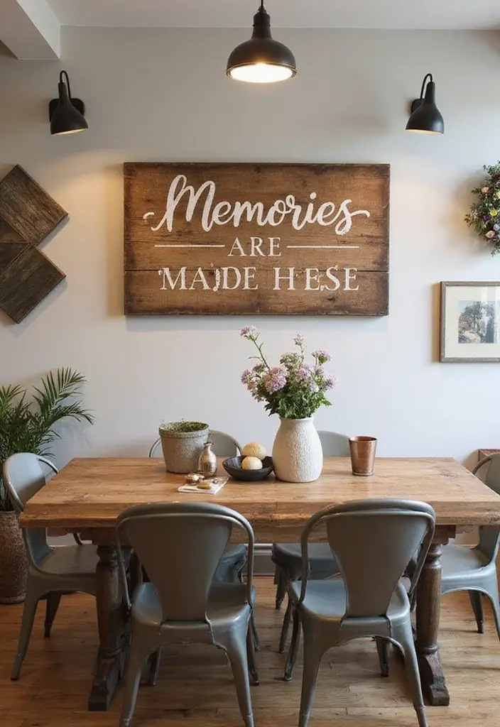 30 DIY Family Wood Sign Ideas for Personalized Wall Decor 85 30 DIY Family Wood Sign Ideas for Personalized Wall Decor - 27. Memories are Made Here Sign