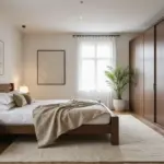 30+ Minimalist Bedroom Decor Ideas with Dark Wood Furniture