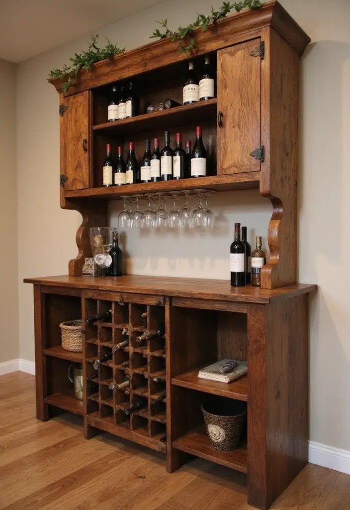 30 Scrap Wood DIY Projects for Cozy Home Decorations 57 30 Scrap Wood DIY Projects for Cozy Home Decorations - 13. Scrap Wood Wine Rack