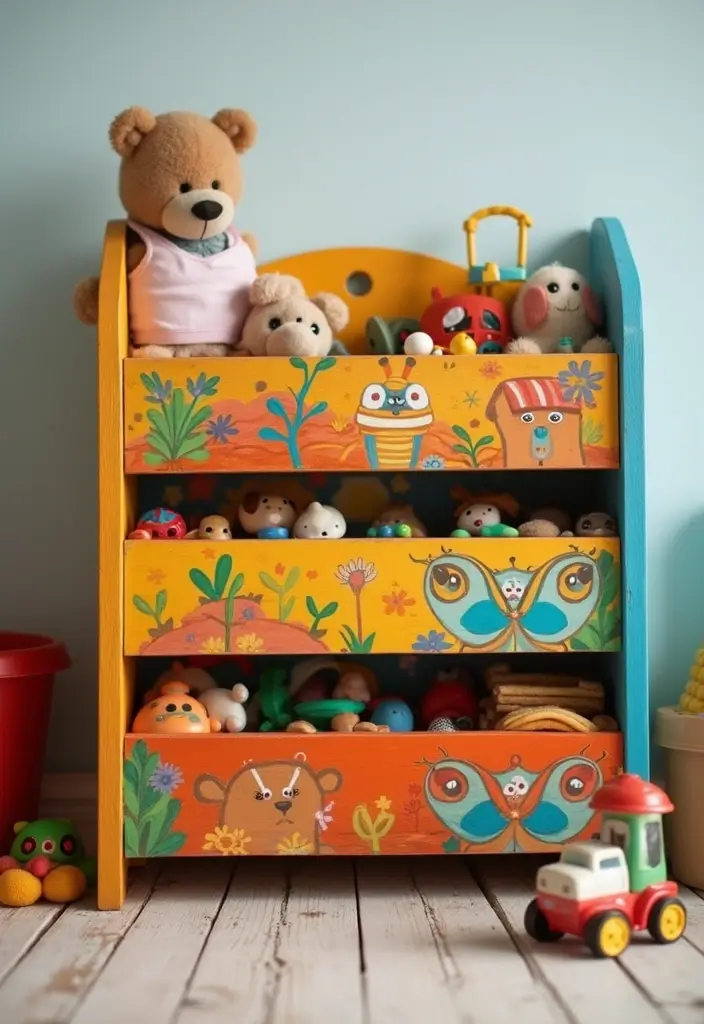 30 Scrap Wood DIY Projects for Cozy Home Decorations 92 30 Scrap Wood DIY Projects for Cozy Home Decorations - 22. Scrap Wood Toy Organizer