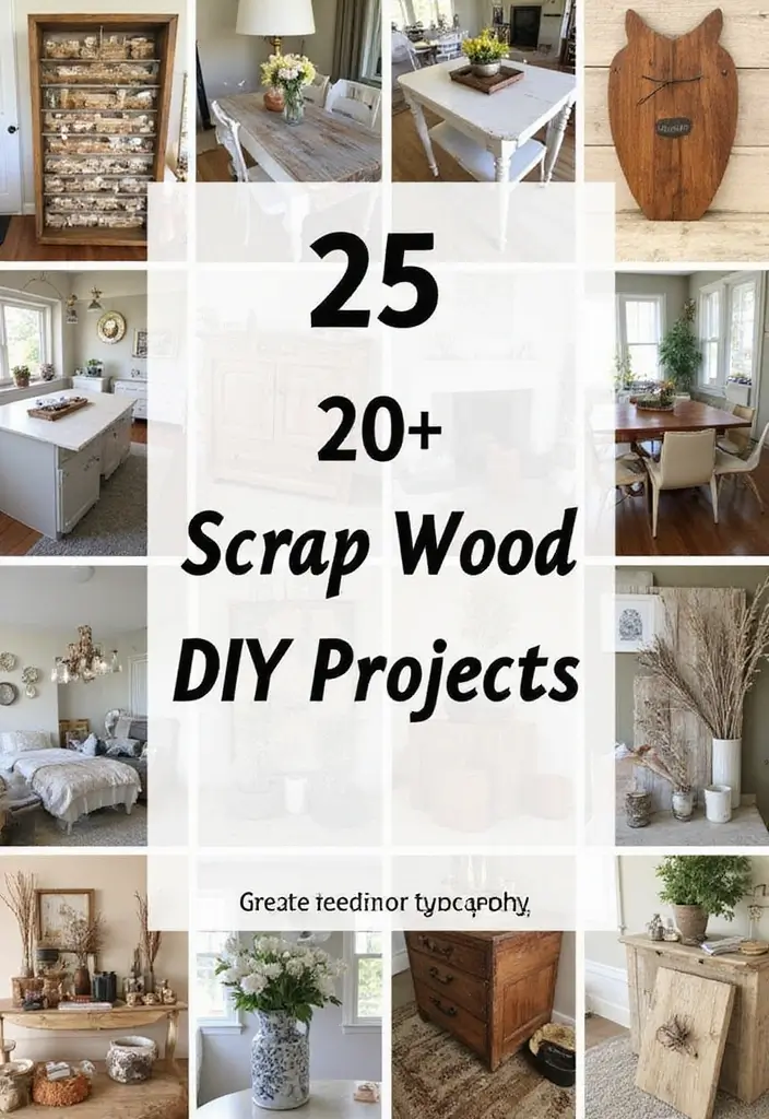 30 Scrap Wood DIY Projects for Cozy Home Decorations 115 30 Scrap Wood DIY Projects for Cozy Home Decorations - Conclusion