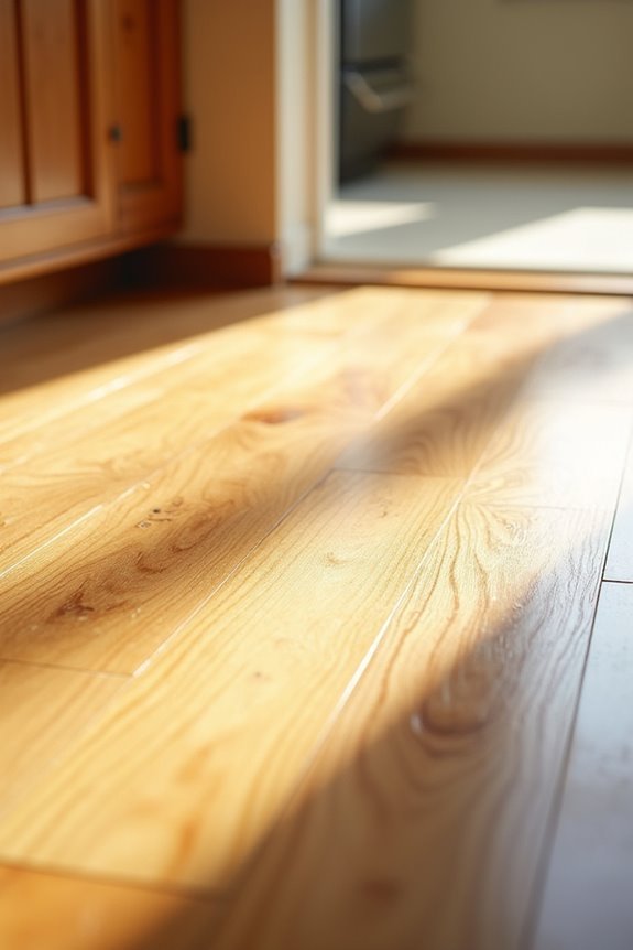 ammonia dulls wood finish