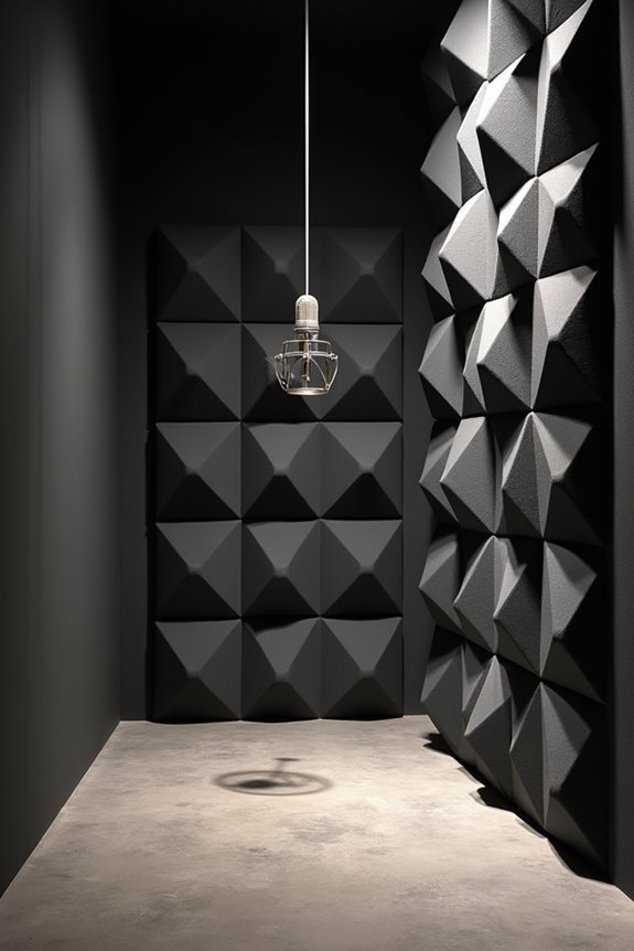 backing materials drive sound absorption performance