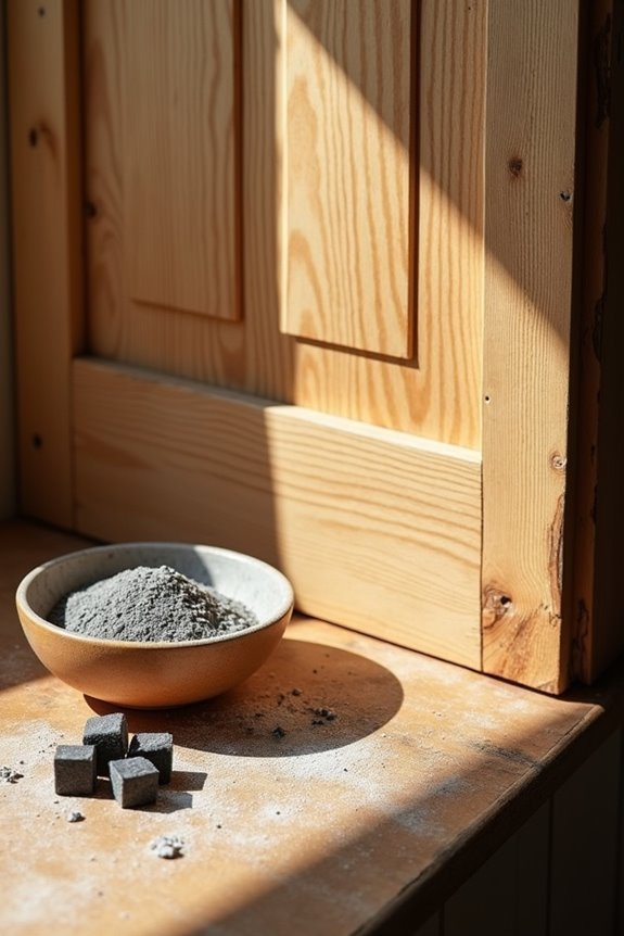 baking soda and charcoal odors