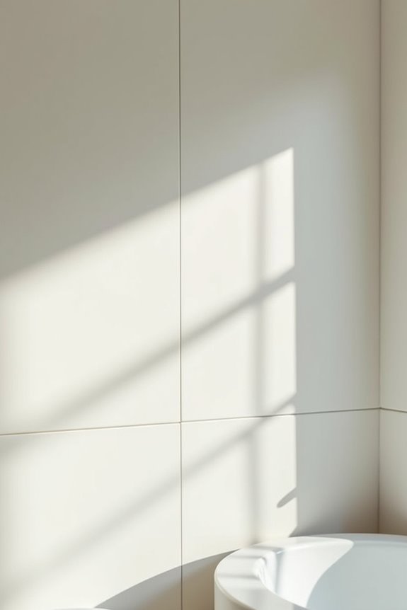 bathroom finish should match ventilation