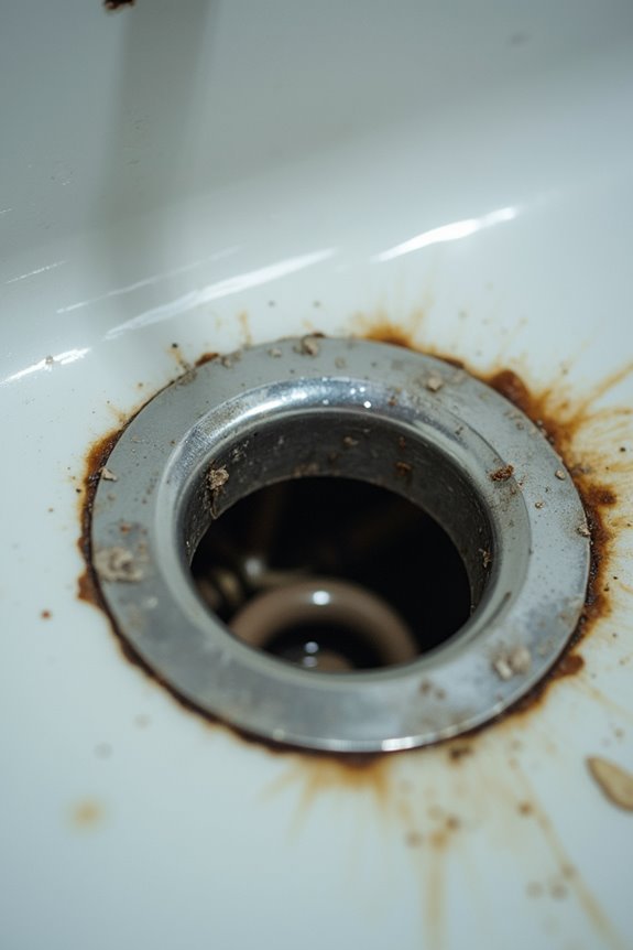 clogged drains breed bacterial odors