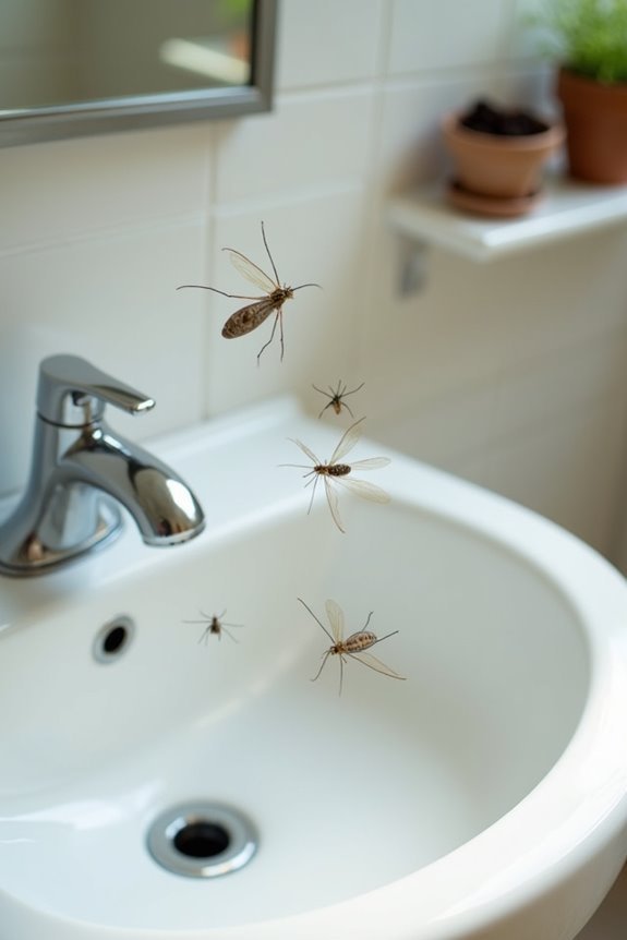 drain flies vs fungus gnats identification