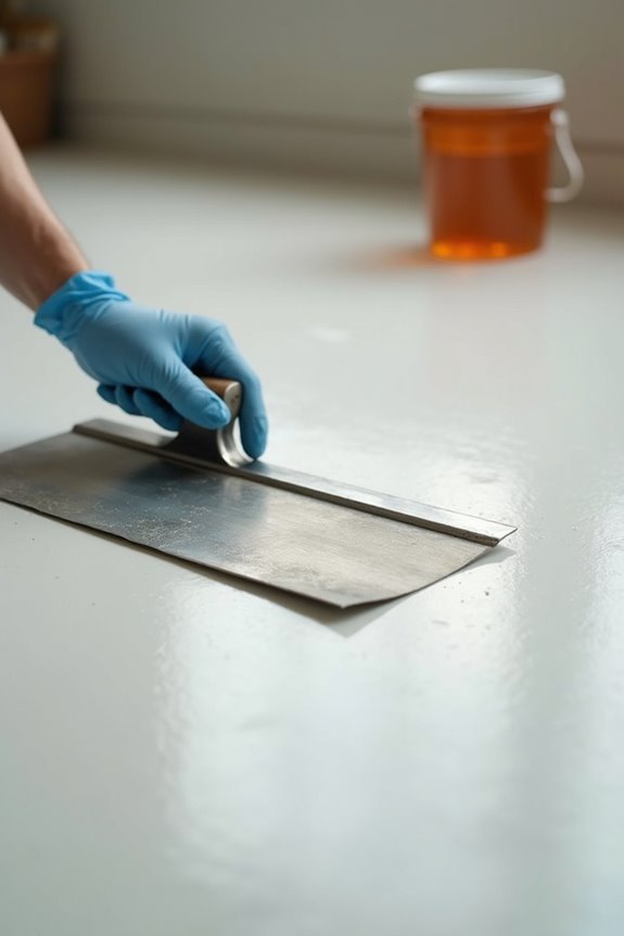 epoxy primer seals wood substrate