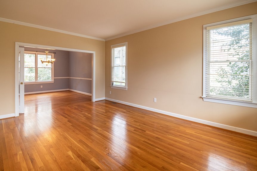 five step wood floor color guide