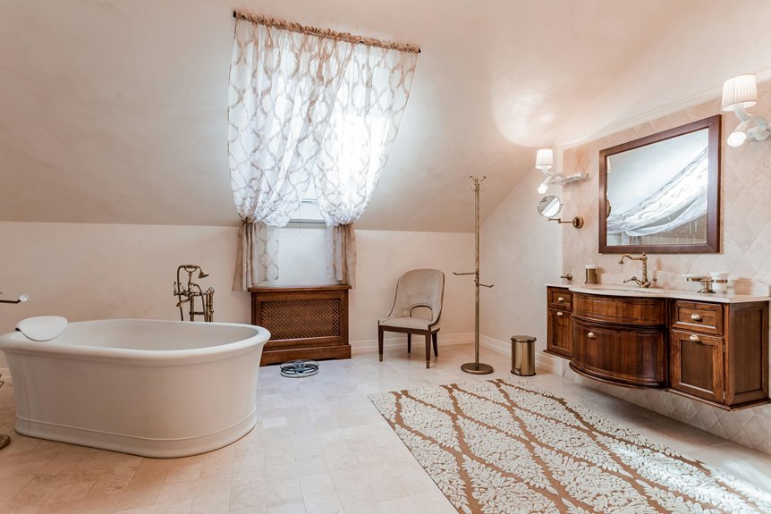 five steps to clean bathroom rugs