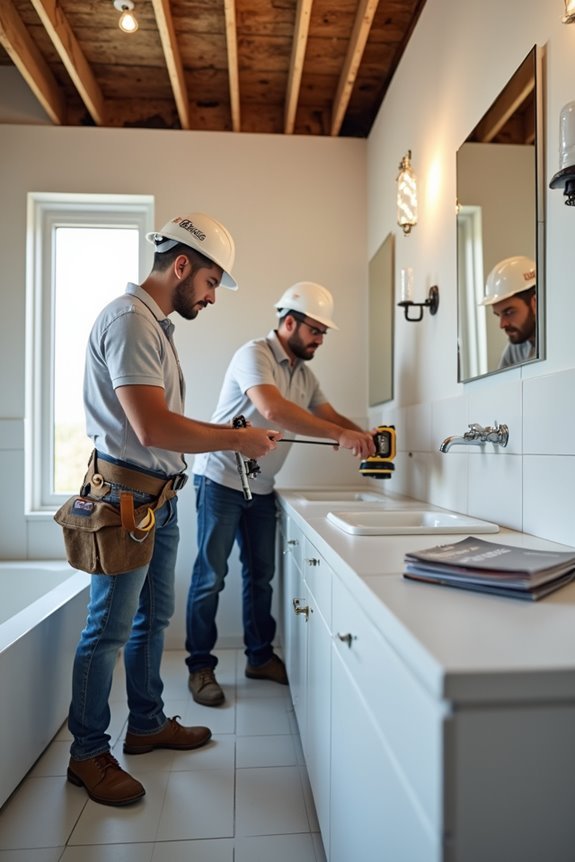 general contractor coordinates licensed trades ensure compliance